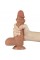 Фалоімітатор - Sliding-Skin Dual Layer Dong 7.5" Brown