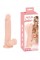Фалоімітатор з мошонкою - Nature Skin Medium Bendable Dildo