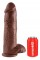 King Cock 12" Cock w Balls Bro