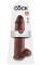 King Cock 12" Cock w Balls Bro
