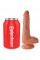 King Cock 6 Cock w Balls Tan