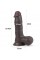 Фалоімітатор - Sliding-Skin Dual Layer Dong 7.8" Black