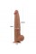 Фалоімітатор - Sliding-Skin Dual Layer Dong 13.5" Brown