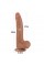 Фалоімітатор - Sliding-Skin Dual Layer Dong 8.5" Brown