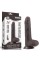 Фалоімітатор - Sliding-Skin Dual Layer Dong 7" Black