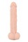 Фалоімітатор з мошонкою - Nature Skin Large Bendable Dildo