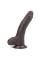 Фалоімітатор - Sliding-Skin Dual Layer Dong 7" Black