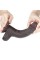 Фалоімітатор - Sliding-Skin Dual Layer Dong 7" Black