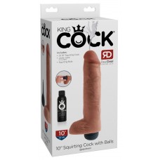 KC 10" Squirting Cock with Bal