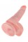 King Cock 6" Cock w Balls Ligh