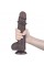 Фалоімітатор - Sliding-Skin Dual Layer Dong 9.5" Black