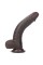 Фалоімітатор - Sliding-Skin Dual Layer Dong 9" Black