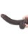 Фалоімітатор - Sliding-Skin Dual Layer Dong 9" Black