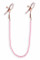 Затискачі для сосків - Bound Nipple Clamps Dc1 Pink